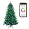 Gymax 6/7/8 FT Pre-lit Artificial Christmas Tree w/ APP Control and 15 Lighting Modes